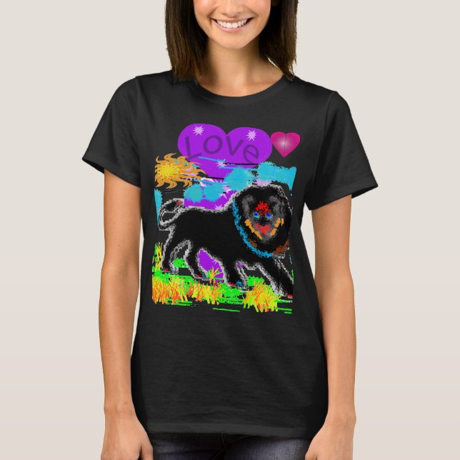 Löwe T-Shirt (Vorderseite)