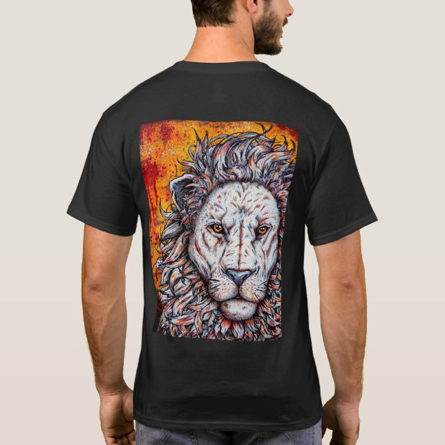 Löwe T-Shirt (Rückseite)
