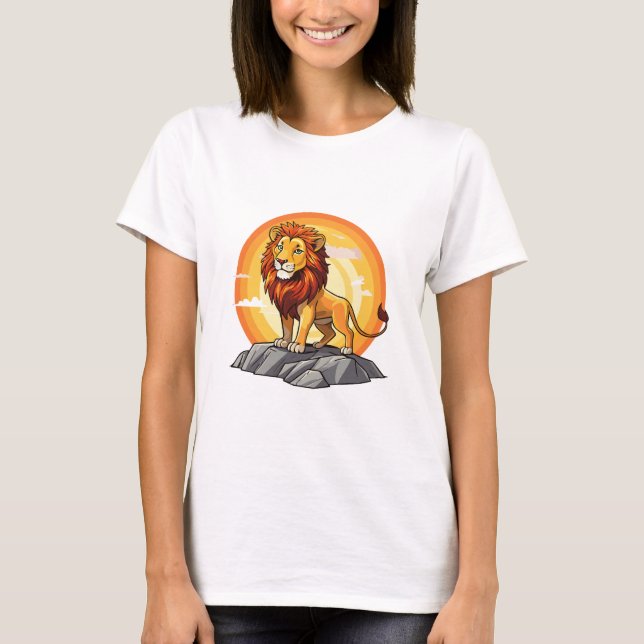 Löwe T-Shirt (Vorderseite)