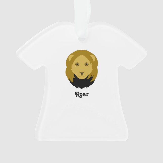 Löwe-T - Shirt-Verzierung Ornament (Vorderseite)