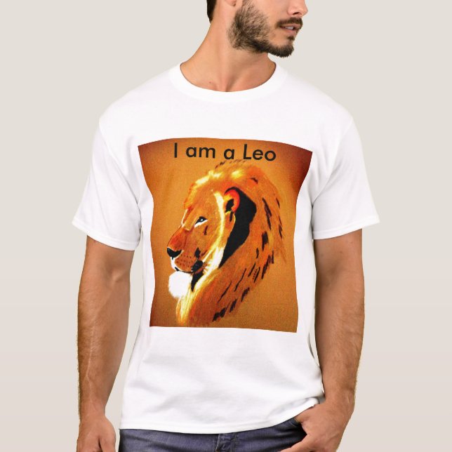 Löwe-T-Stück T-Shirt (Vorderseite)