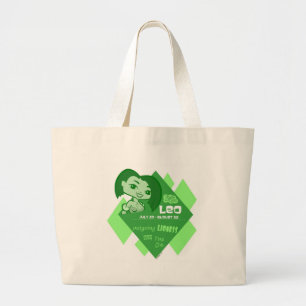 Löwe-Taschen-Tasche Jumbo Stoffbeutel