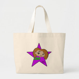 Löwe-Taschen-Tasche Jumbo Stoffbeutel