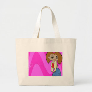 Löwe-Taschen-Tasche Jumbo Stoffbeutel