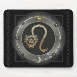 Löwe-Tierkreis-Zeichen Mousepad
