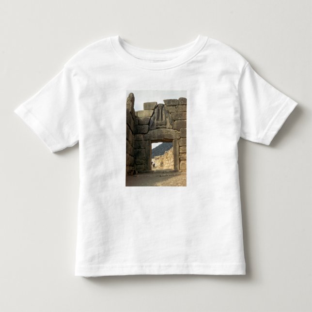 Löwe-Tor über dem Eingang Kleinkind T-shirt (Vorderseite)