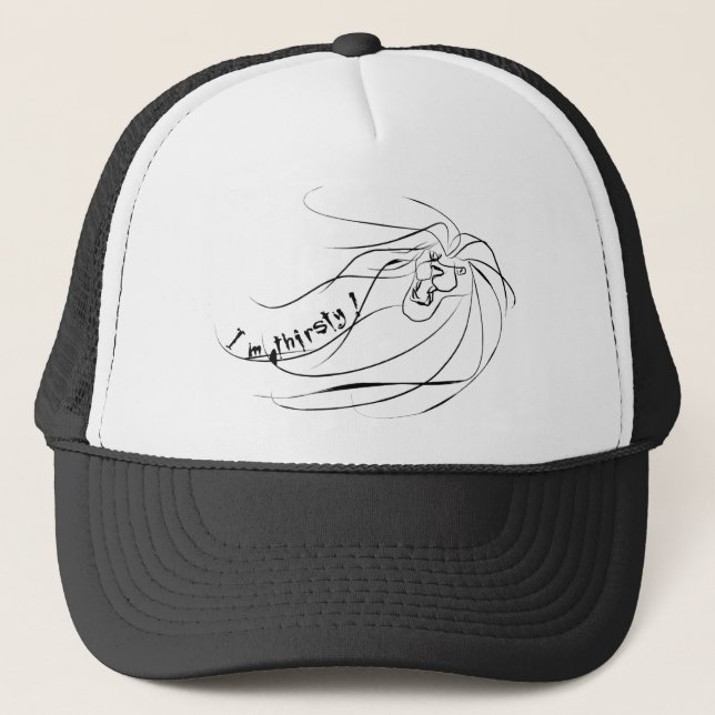 Löwe Truckerkappe (Vorderseite)