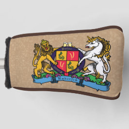 Löwe und Einhorn Rampant Bierdeckel Golf Headcover
