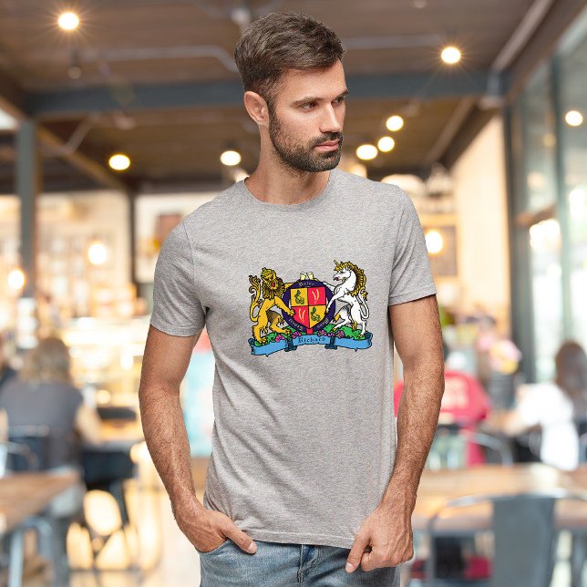 Löwe und Einhorn Rampant Bierdeckel T-Shirt (Von Creator hochgeladen)