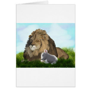 Löwe und Lamm