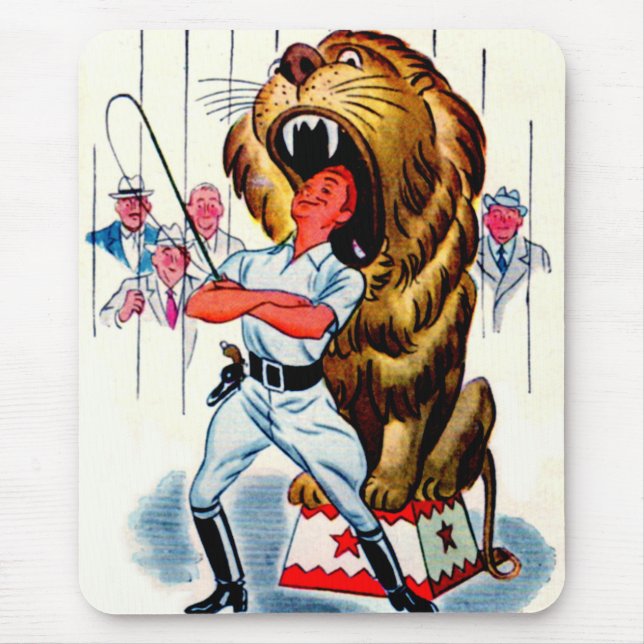 Löwe und Löwe Mousepad (Vorne)