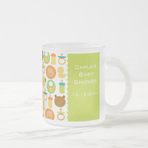 Löwe-und Teddy-Bärn-Baby-Duschen-mattierte Tasse