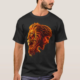 Löwe vom Stamm Juda Retter Spiritual Glaube T-Shirt