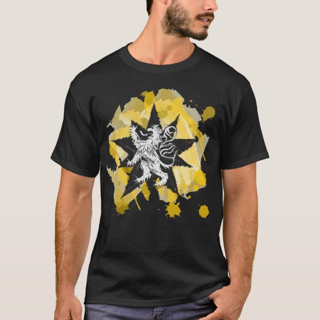 Löwe von Ansteorra T-Shirt (Vorderseite)