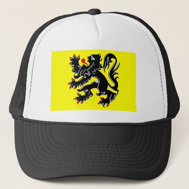 Löwe von Flandern Leeuw van Vlaanderen Truckerkappe (Vorderseite)