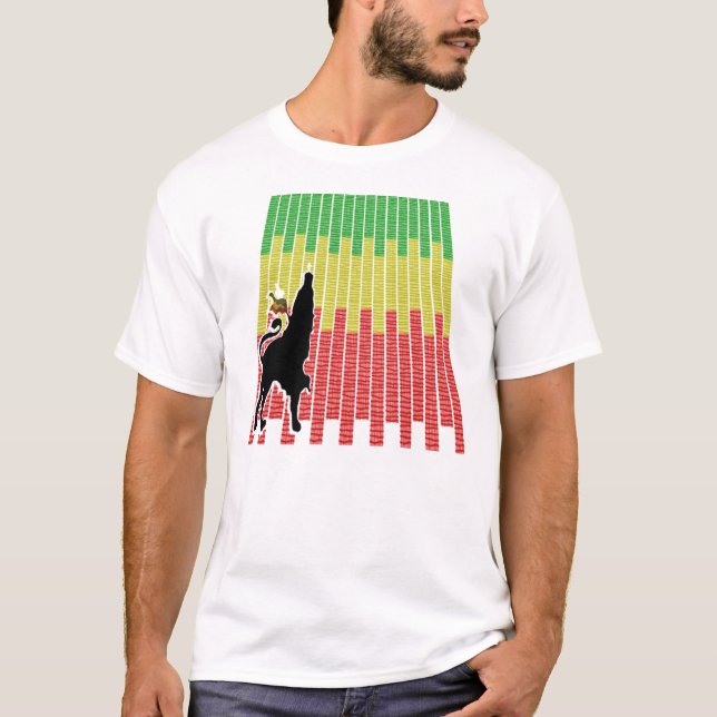 Löwe von jah T-Shirt (Vorderseite)
