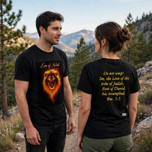 "Löwe von Juda" Christliches T-Shirt