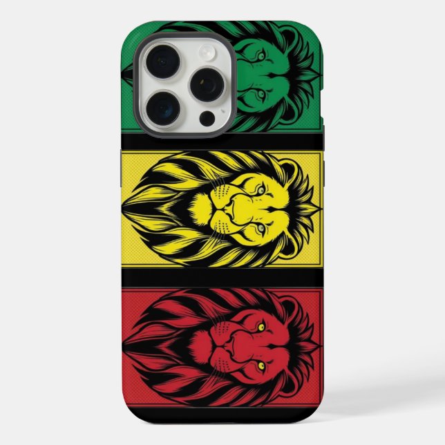 Löwe von Juda iPhone 15 Pro Max Hülle (Rückseite)