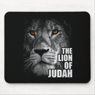 Löwe von Juda Jesus Christlicher Glaube Über Angst Mousepad