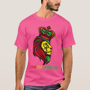 Löwe von Juda Jesus Könige des Dschungels Löwen Le T-Shirt
