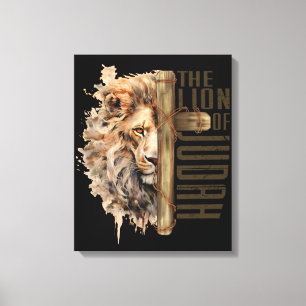 Löwe von Juda Leinwand Art