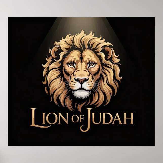 Löwe von Juda Poster (Vorne)