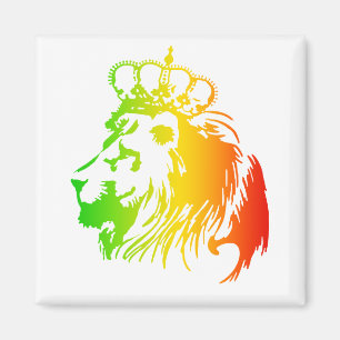 Löwe von Juda - Rasta Magnet