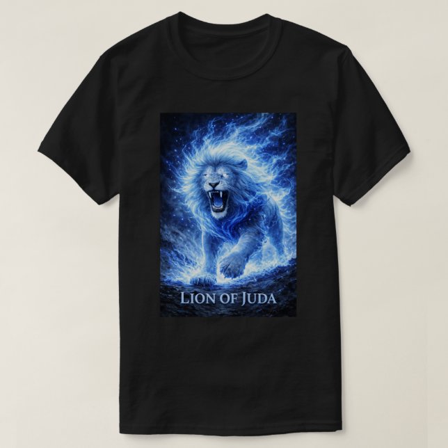 Löwe von Juda T-Shirt (Design vorne)