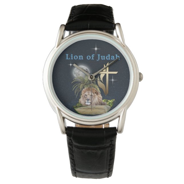 Löwe von Judah Armbanduhr (Vorderseite)