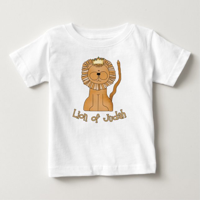 Löwe von Judah Baby T-shirt (Vorderseite)