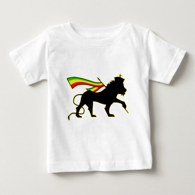 Löwe von Judah Baby T-shirt (Vorderseite)