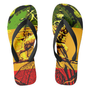 Löwe von Judah drehen Reinfälle um Flip Flops