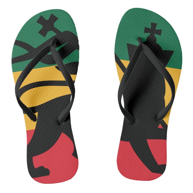 Löwe von Judah Flip Flops (Fußbett)