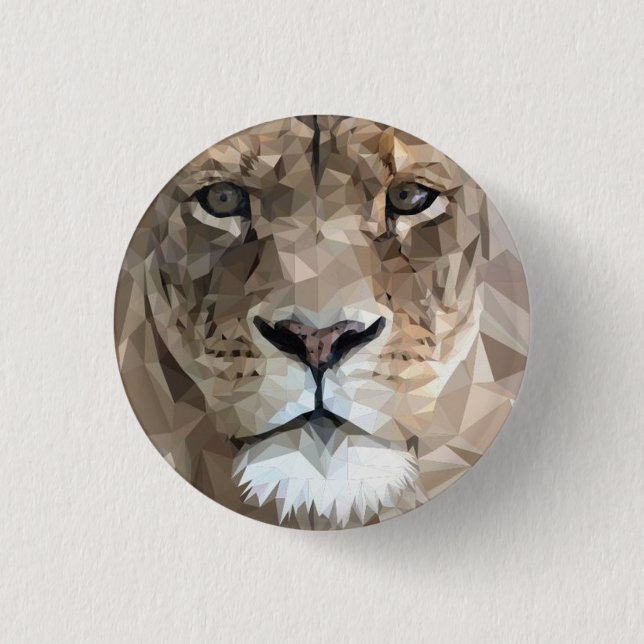 Löwe von Judah - Haile Selassie - Rastafari-Schalt Button (Vorderseite)