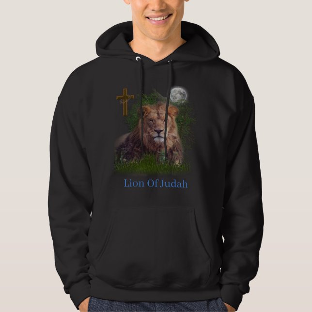 Löwe von Judah Hoodie (Vorderseite)