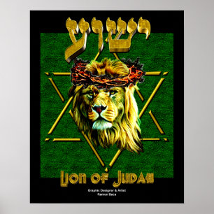 Löwe von Judah Plakat