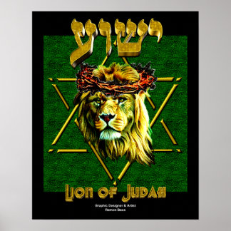 Löwe von Judah Poster
