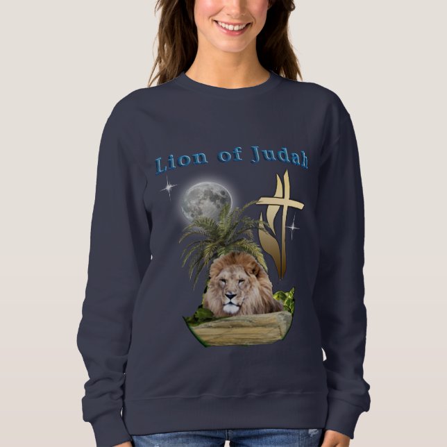 Löwe von Judah Sweatshirt (Vorderseite)