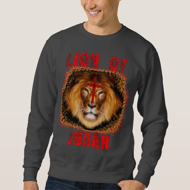 Löwe von Judah Sweatshirt (Vorderseite)
