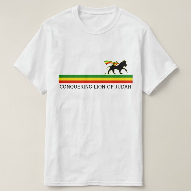 Löwe von Judah T-Shirt (Design vorne)