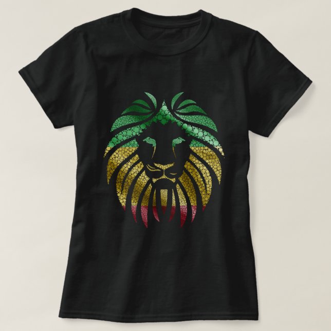 Löwe von Judah T - Shirt (Design vorne)