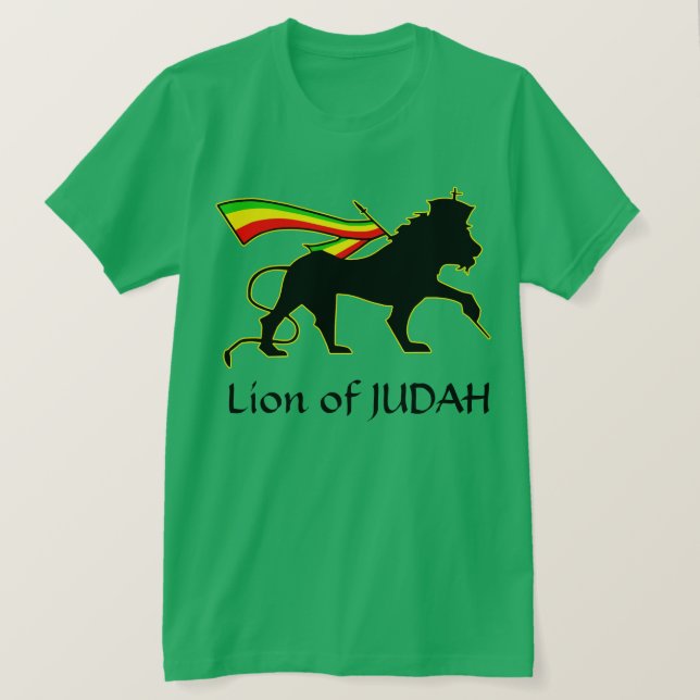 Löwe von Judah T-Shirt (Design vorne)