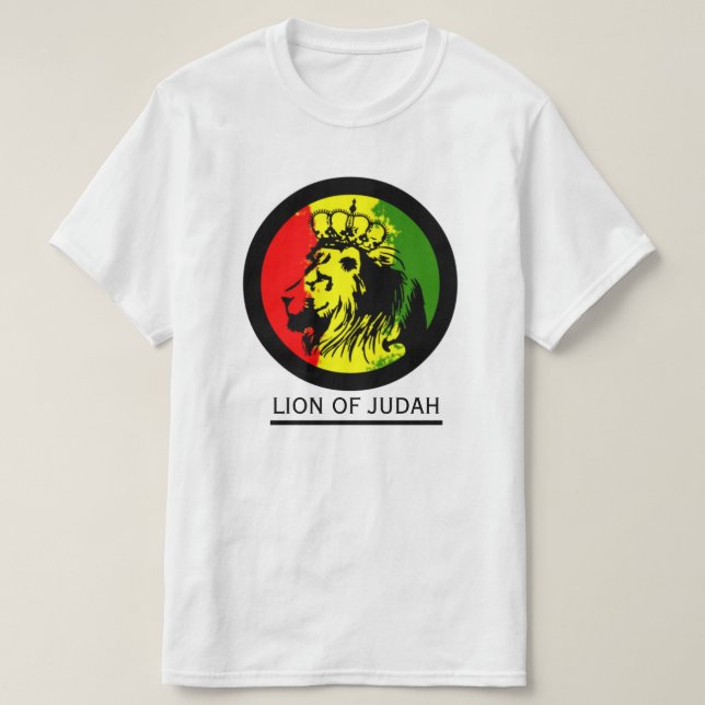 Löwe von Judah T-Shirt (Design vorne)