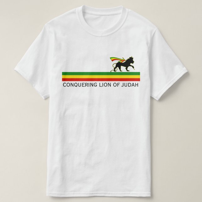Löwe von Judah T-Shirt (Design vorne)