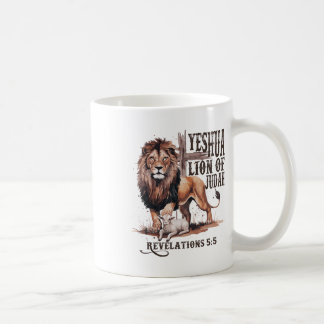 Löwe von Judah Yeshua Jesus Bible Religious Christ Kaffeetasse