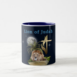 Löwe von Judah Zweifarbige Tasse
