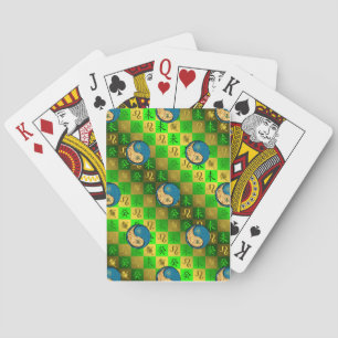 Löwe & Wasser Ziege Spielkarten