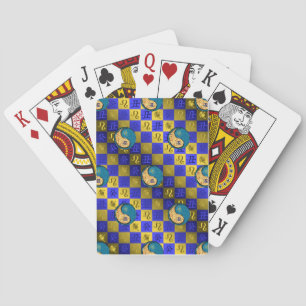 Löwe & Wasserbüffel Spielkarten