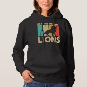 Löwe Weibchen Löwe Jungle Safari Tier Hoodie