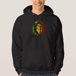 Löwe Zion Judah des Reggae-Löwes Hoodie